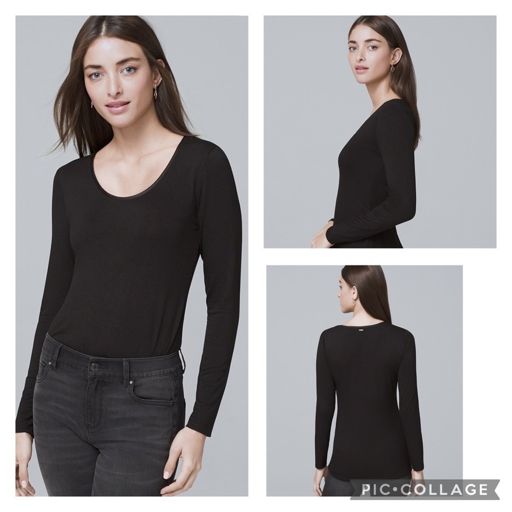 White House Black Market Ultra-Luxe Soft Tee